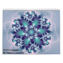 Fractal143, 2010 Calender By Tatiana LeLeysha Calendar
