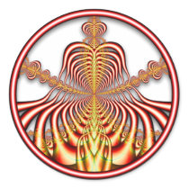 Fractal 0708011724bC Sticker