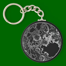 Fractal 1 ver. 2 keychains
