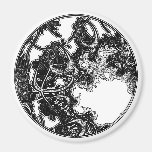 Fractal 1 ver. 2 refrigerator magnet