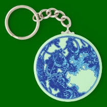 Fractal 1 ver. 4 keychains