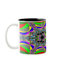 Fractal 2 mugs