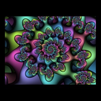 Fractal 318-3 poster