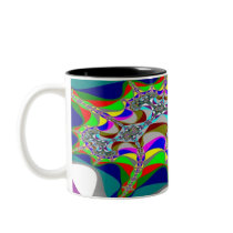 Fractal 3 mugs