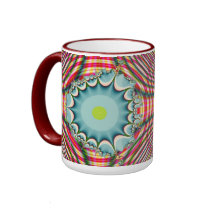 Fractal 414 mugs by KiDAcE Fractal 414 mugs