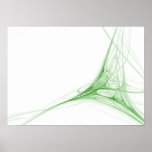 Fractal 41 Green Posters