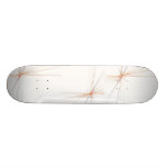 Fractal 43 Orange Skate Board Deck