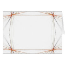 Fractal 48 Orange Frame cards