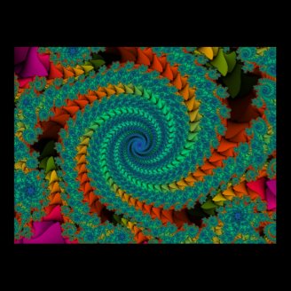 Fractal 585 print