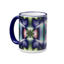 Fractal 711 mugs by KiDAcE Fractal 711 mugs