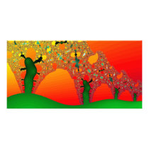Fractal Alley Customized Photo Card