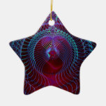 Fractal Art 027 EML Christmas Ornament