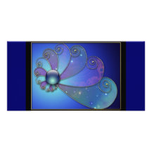Fractal_Art_27 Custom Photo Card