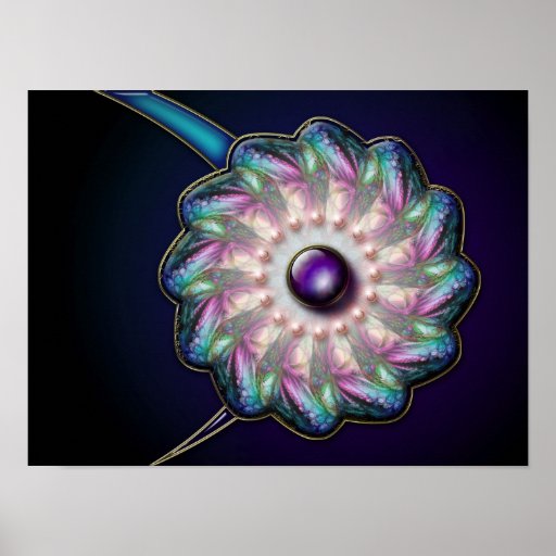 Fractal_Art_32 Poster