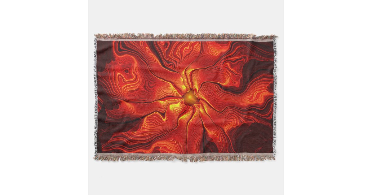 Fractal Art 36 Throw Blanket Zazzle