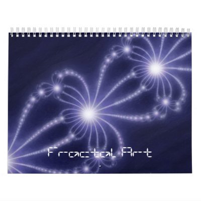 Fractal Art Calendar by AbstractFractalArt