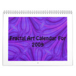 Fractal Art Calendar For 2009
