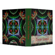 Fractal Art Dream Journal Binder