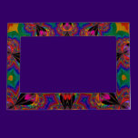 fractal art fridge magnet frame magnetic frames