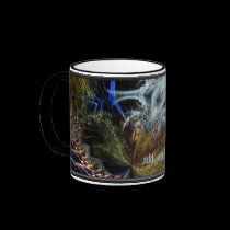 Fractal Art "Futuristic" Mug mugs