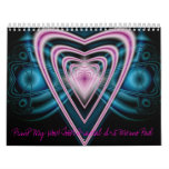 Fractal Art Memo Pad calendars