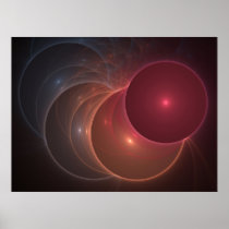 Fractal Art Multiple Blobs Fractal 02 Posters