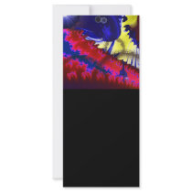 Fractal art rack cards