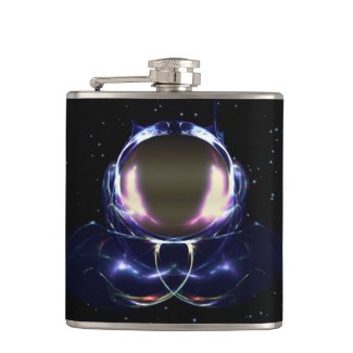 Fractal Astronaut Flask