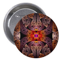 Fractal - Aztec - The Aztecs Pinback Buttons