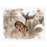 Fractal Background 3D Mermaid Announcements