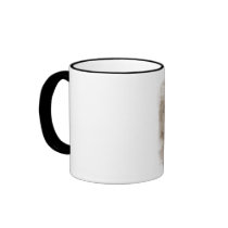 Fractal Background 3D Mermaid Brown Coffee Mug