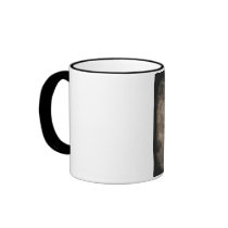 Fractal Background 3D Mermaid Brown Negative Mugs
