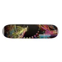 Fractal - Black Hole Skateboard Decks