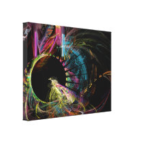 Fractal - Black Hole canvas prints