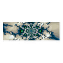 Fractal Book Marker business cards