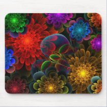 Fractal Bouquet mousepads