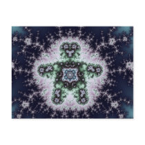 Fractal Boy postcards