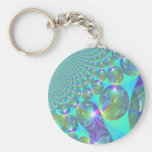 Fractal Bubbles Keychain