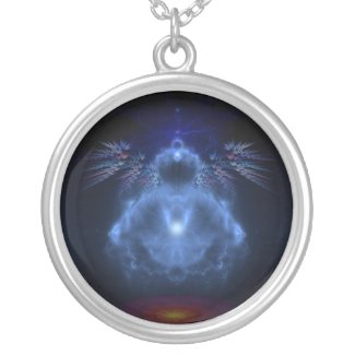 Fractal Buddha - Necklace necklace