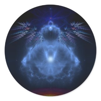 Fractal Buddha - Sticker sticker