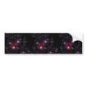 Fractal Burst bumper stickers