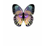 Fractal butterfly womans tshirt