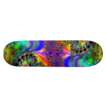Fractal C~05 Triptych #2 Sick Stick Pro Skateboard