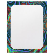 Fractal C~08 Custom Letterhead 01 - 8.5" x 11"