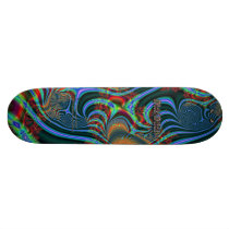 Fractal C~08 Triptych #3 Sick Stick Pro Skateboard