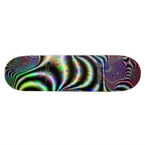 Fractal C~11 Triptych #3 Sick Stick Pro Skateboard