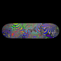 Fractal C~13 Triptych #1 Sick Stick Pro Skateboard skateboards