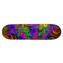Fractal C~14 Triptych #1 Sick Stick Pro Skateboard