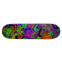 Fractal C~14 Triptych #3 Sick Stick Pro Skateboard