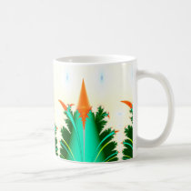 fractal carrot corn mugs